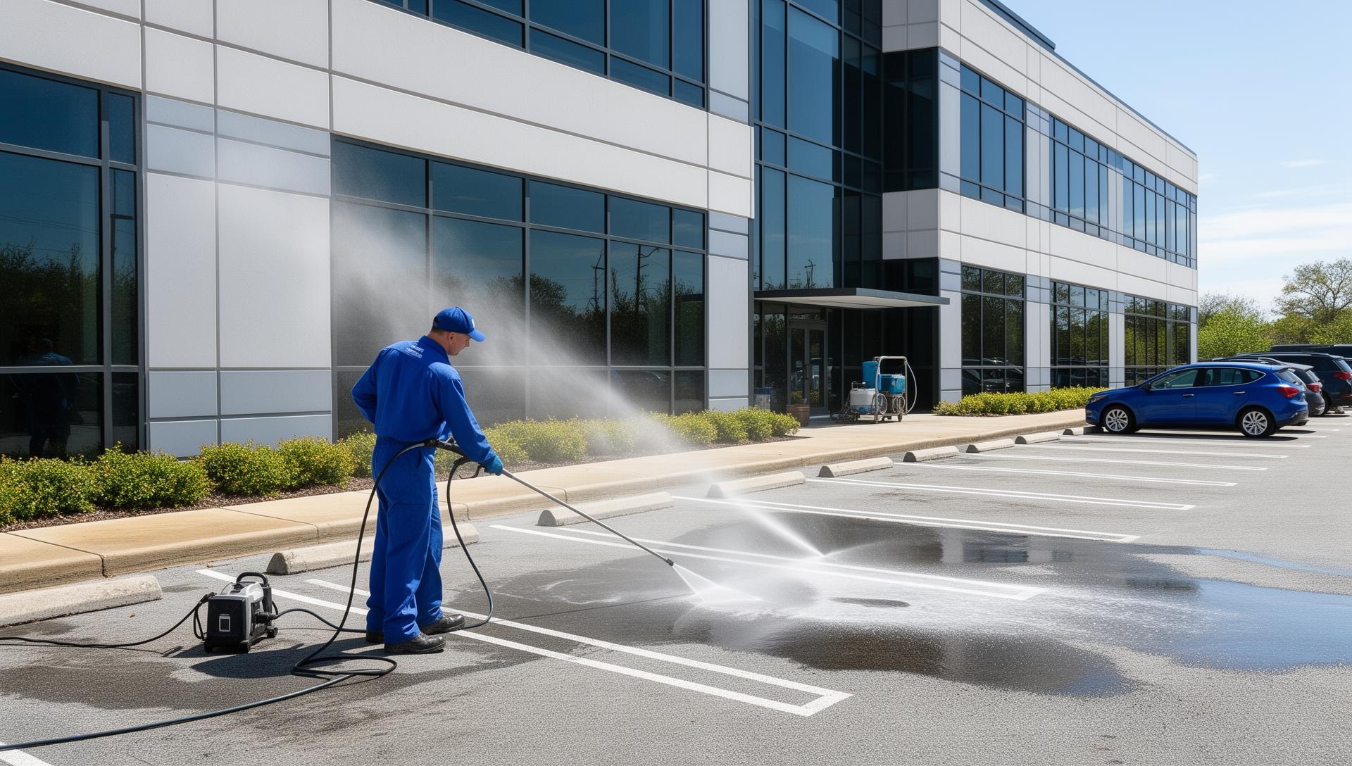 Image result for Commercial Pressure Washing in DFW | BluLadder